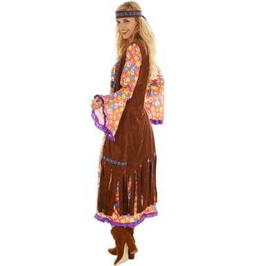 tectake Maskeraddräkt Dam Hippie Lovisa