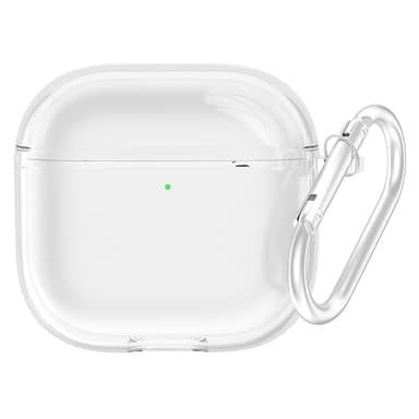SKALO AirPods 4 Transparent TPU Fodral