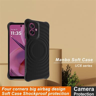 IMAK  Motorola Moto G55 5G UC-6 Series Skal - Svart