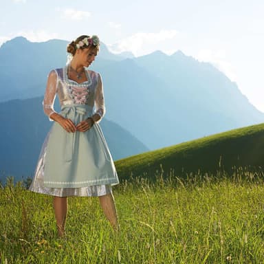tectake Midi dirndl klänning Oberammergau till oktoberfest modell 2