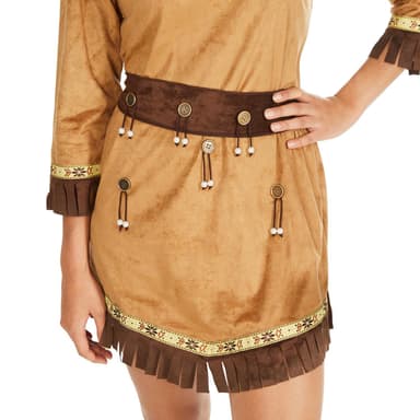 tectake Maskeraddräkt Indiankvinna Apache Ashley