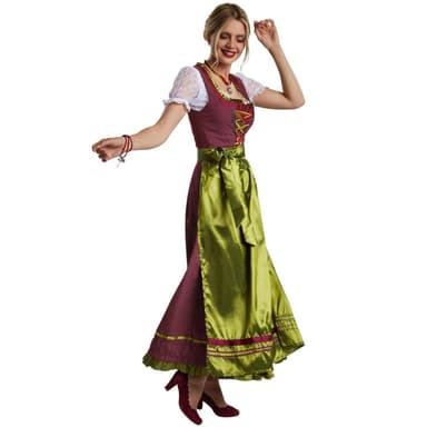 tectake Damklänning maxi dirndl Ruhpolding till Oktoberfest modell 2