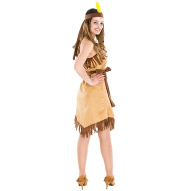 tectake Maskeraddräkt Indiankvinna Hope
