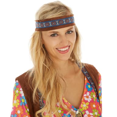 tectake Maskeraddräkt Dam Hippie Lovisa