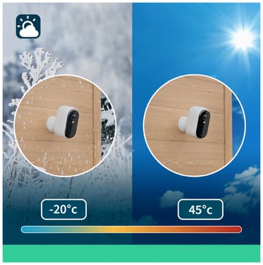 Arlo hemsäkerhets set, övervakningskamera och videodörrklocka