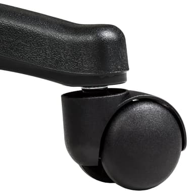 tectake Pall med hjul, arbetspall, rullpall - svart