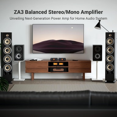 Fosi Audio ZA3 Balanced Stereo Amplifier Home Audio Component Mini 2