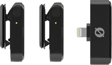 Røde Wireless Micro mikrofoner och mottagare set (Lightning, Black)