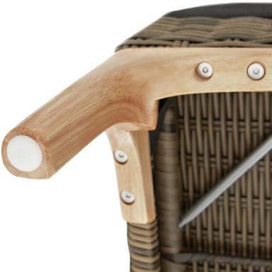 tectake Loungeset Bellaria med aluminiumstomme - natur
