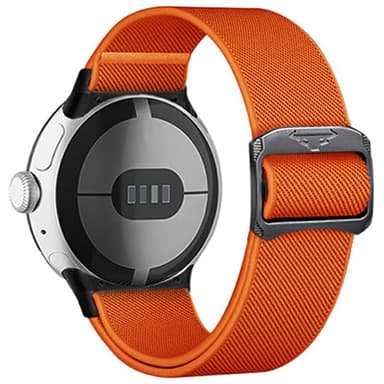 SKALO Tygarmband Bull Head Google Pixel Watch / Pixel Watch 2 - Orange