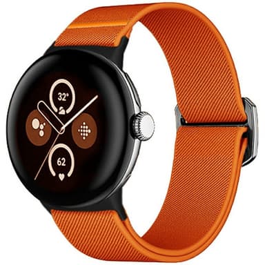 SKALO Tygarmband Bull Head Google Pixel Watch / Pixel Watch 2 - Orange