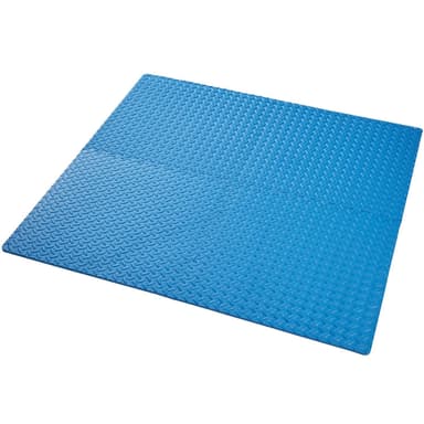 tectake Träningsmatta 24-pack - blå