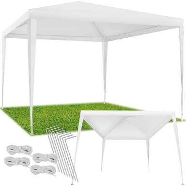 tectake Paviljong Kara 3x3 m - vit