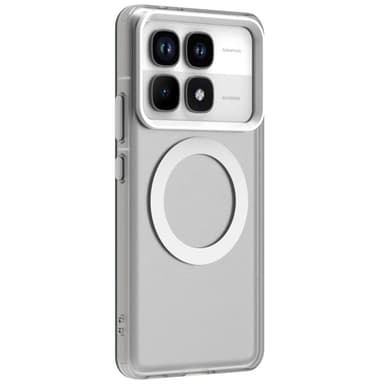 SKALO Xiaomi 14T Pro Candy Series Hybrid Skal - Vit