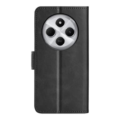 SKALO Xiaomi Redmi 14C Premium Plånboksfodral - Svart