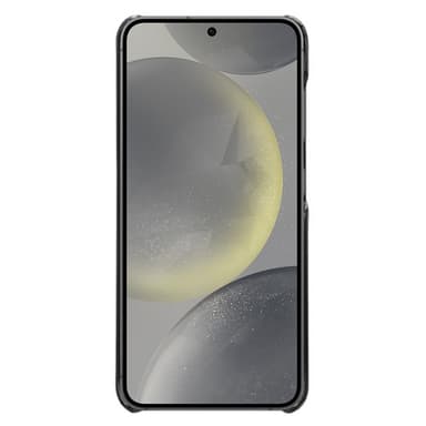 SKALO Samsung S24 FE PU Läder Skal med Korthållare/Plånbok - Svart