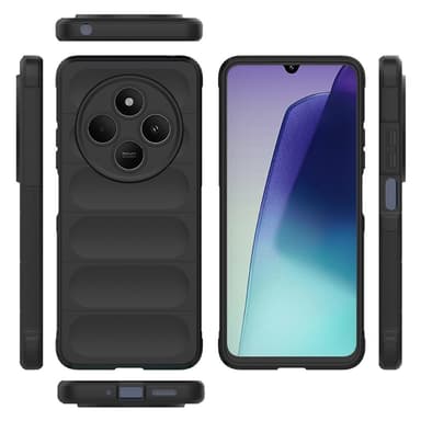 SKALO Xiaomi Redmi 14C Rugged Bumpers TPU-Skal - Mörkblå