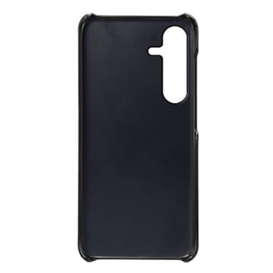 SKALO Samsung S24 FE PU Läder Skal med Korthållare/Plånbok - Svart