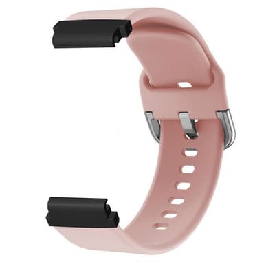 SKALO Silikonarmband Garmin Fenix 7S/7S Pro 42mm - Rosa
