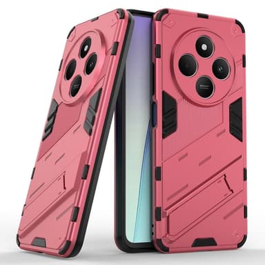 SKALO Xiaomi Redmi 14C Armor Hybrid Skal - Rosa