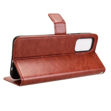 SKALO Motorola Moto G35 5G PU-Läder Plånboksfodral - Brun