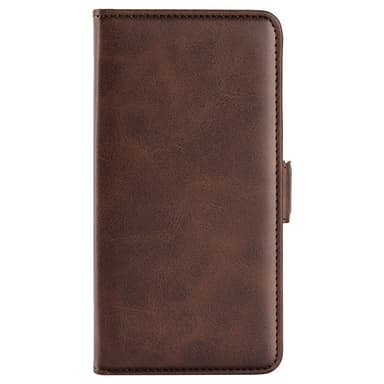 SKALO Samsung S24 FE Premium Plånboksfodral - Brun
