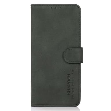 SKALO Xiaomi Redmi 14C KHAZNEH Plånboksfodral i PU-Läder - Grön