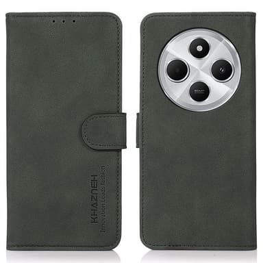 SKALO Xiaomi Redmi 14C KHAZNEH Plånboksfodral i PU-Läder - Grön