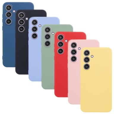 SKALO Samsung S24 FE Ultratunn TPU-Skal - Grön