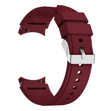 SKALO Silikonarmband Samsung Watch 6 40mm/44mm - Vinröd