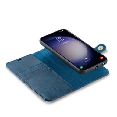 DG MING Samsung S24 FE 2-i-1 Magnet Plånboksfodral - Blå