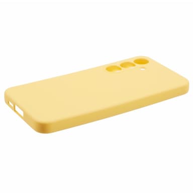 SKALO Samsung S24 FE Ultratunn TPU-Skal - Gul