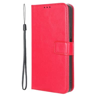SKALO Motorola Moto G35 5G PU-Läder Plånboksfodral - Röd