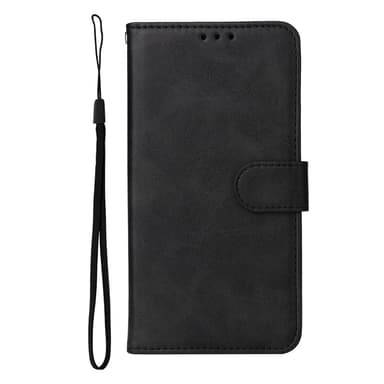 SKALO Xiaomi 14T Pro PU-Läder Plånboksfodral - Svart
