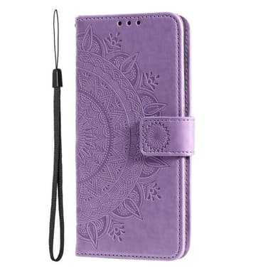 SKALO Xiaomi 14T Pro Mandala Plånboksfodral - Lila