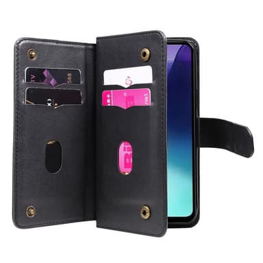 SKALO Xiaomi Redmi 14C 10-FACK Plånboksfodral - Svart