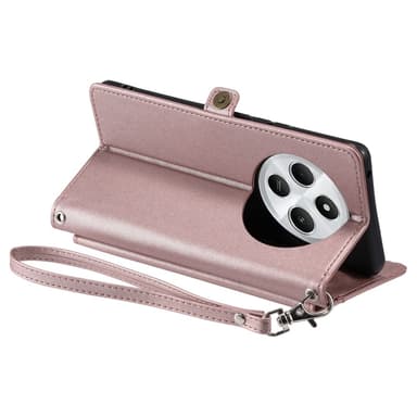 SKALO Xiaomi Redmi 14C PU-Läder Envelope Plånboksfodral - Roséguld
