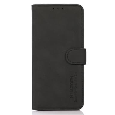 SKALO Xiaomi Redmi 14C KHAZNEH Plånboksfodral i PU-Läder - Svart