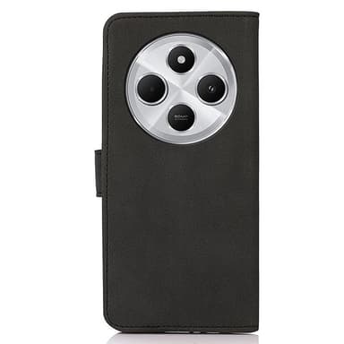 SKALO Xiaomi Redmi 14C KHAZNEH Plånboksfodral i PU-Läder - Svart