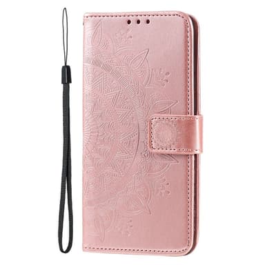 SKALO Xiaomi 14T Pro Mandala Plånboksfodral - Roséguld