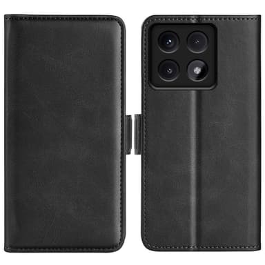 SKALO Xiaomi 14T Premium Plånboksfodral - Svart