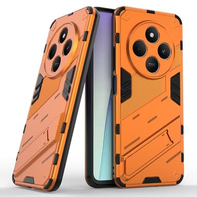 SKALO Xiaomi Redmi 14C Armor Hybrid Skal - Orange