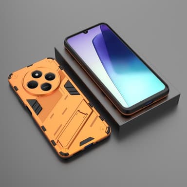 SKALO Xiaomi Redmi 14C Armor Hybrid Skal - Orange