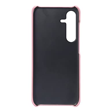 SKALO Samsung S24 FE PU Läder Skal med Korthållare/Plånbok - Roséguld