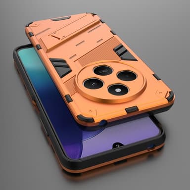 SKALO Xiaomi Redmi 14C Armor Hybrid Skal - Orange