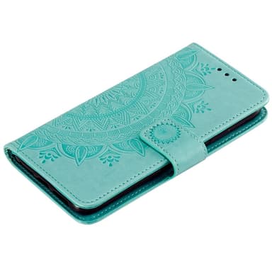 SKALO Xiaomi 14T Pro Mandala Plånboksfodral - Turkos