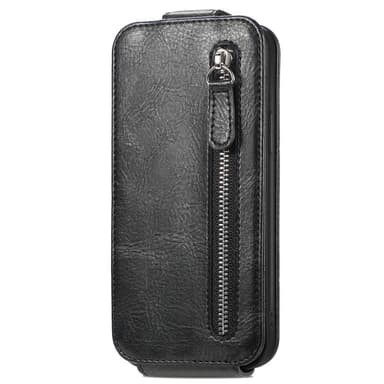SKALO Samsung S24 FE Vertical Flip Fodral - Svart
