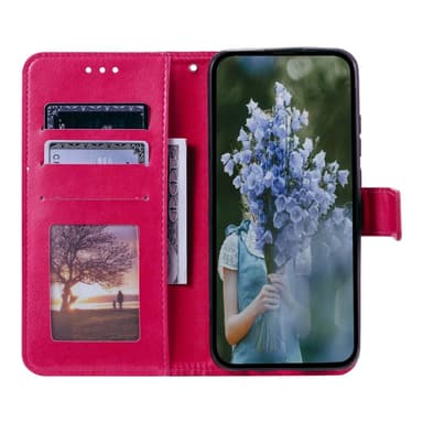 SKALO Xiaomi Redmi 14C Mandala Plånboksfodral - Rosa