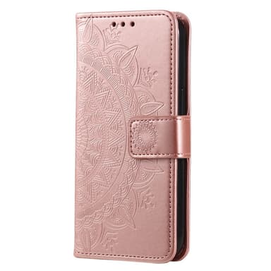 SKALO Xiaomi Redmi 14C Mandala Plånboksfodral - Roséguld