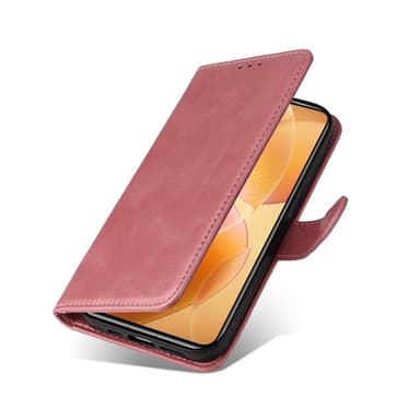 SKALO Xiaomi 14T Pro PU-Läder Plånboksfodral - Rosa